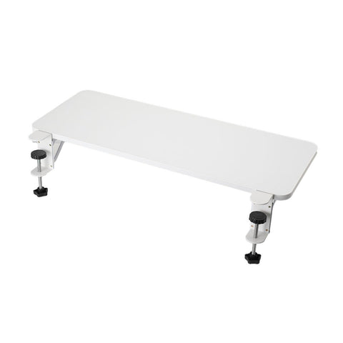 Cozyel Ergonomics Desk Extender Tray, 25.6X 9.8 Punch-Free Clamp on, Foldable Keyboard Drawer Tray