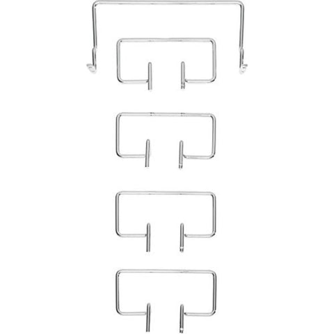 TEMPUR 5 x Chrome Mattress Holder Set C for Freestanding System Frame