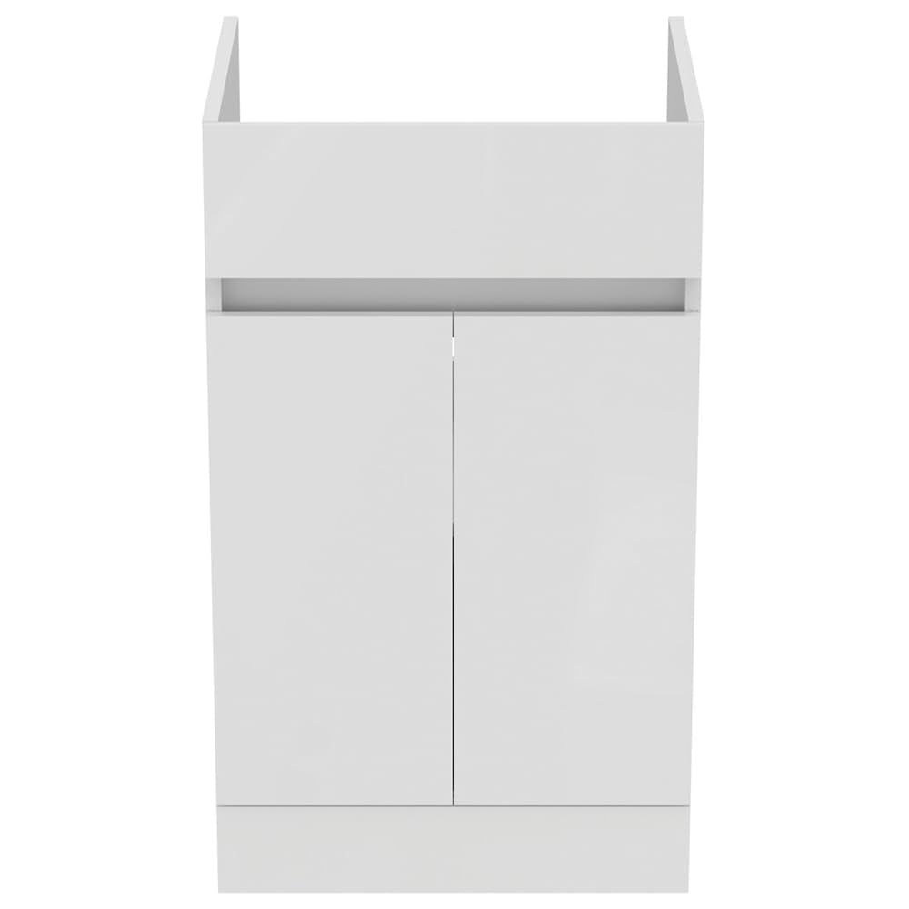 Ideal Standard Bathroom Vanity Units Eurovit+ 50cm floor standing vanity unit with 2 doors, R0255WG, White