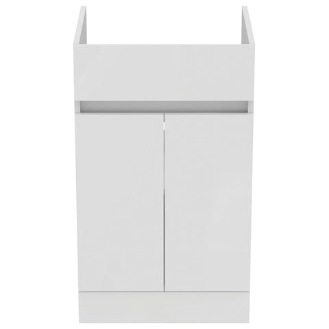 Ideal Standard Bathroom Vanity Units Eurovit+ 50cm floor standing vanity unit with 2 doors, R0255WG, White