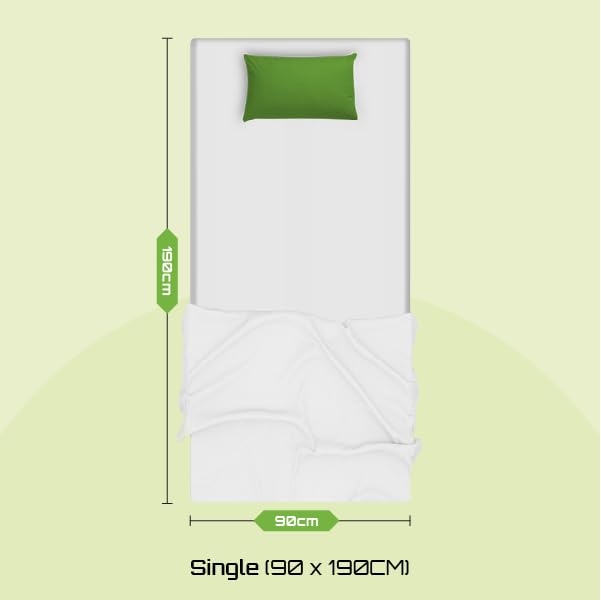 Starlight Beds Premium Comfort Bubble Single Mattress, 3ft x 6ft3