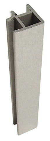 HARDWARE FOR YOU LTD 1 Stainless Steel Finish 150MM Corner Cabinet Kitchen Plinth Kick Board Unit Furniture Cabinet