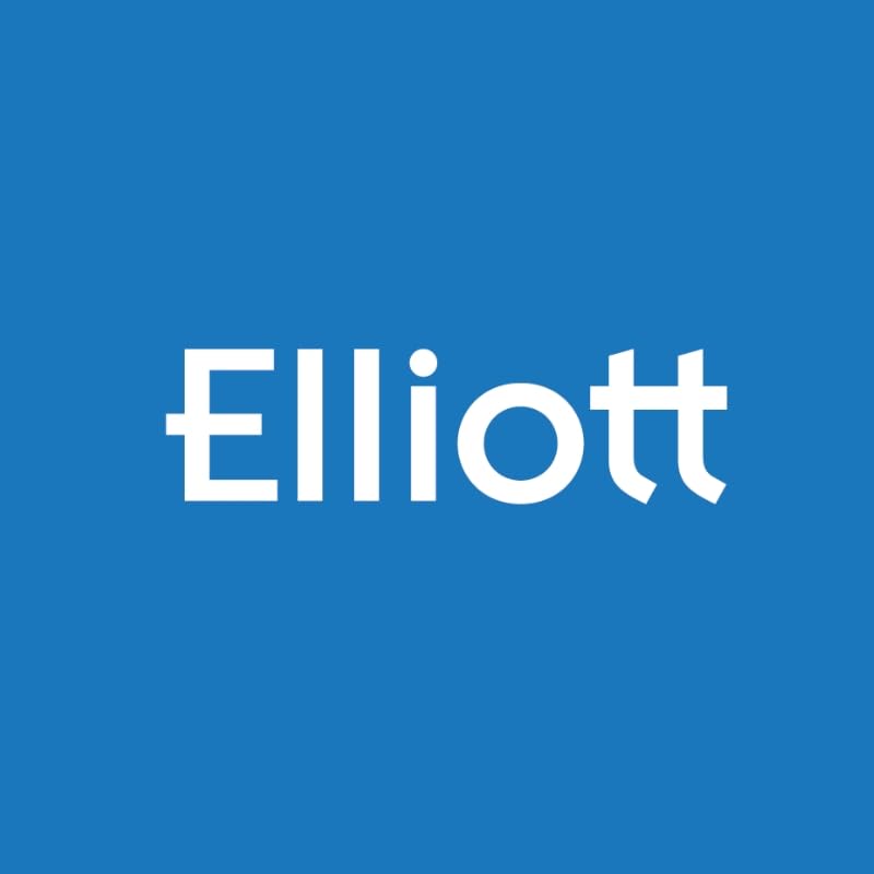 Elliott Large Long Handle Toilet Brush With Grip Handle, Strong Nylon Bristles for effective Cleaning, Can be used as a refill / replacement