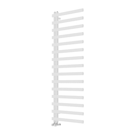 Warmehaus Minimalist Bathroom Heated Warming Towel Rail 1600x600mm White