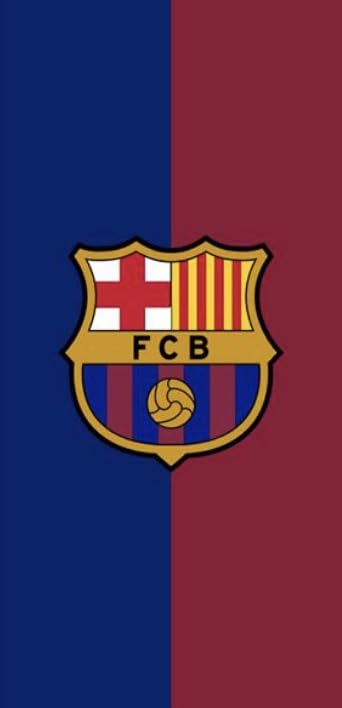 JYC CREATIVE - Highly Absorbent Sports Towel (70x140 cm - Quick-Dry Microfiber, for Barcelona Fans)