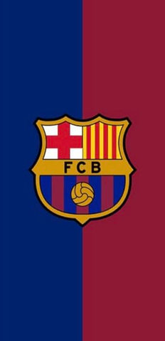 JYC CREATIVE - Highly Absorbent Sports Towel (70x140 cm - Quick-Dry Microfiber, for Barcelona Fans)