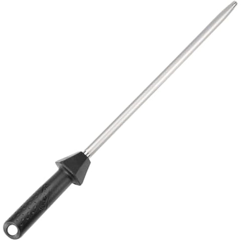 Sharpeak (a Brand of SHARPAL) 110R Total 45 cm/Rod 30 cm Monocrystalline Diamond Sharpening Steel Rod with Built-in Angle Guides, Kitchen Knives Honer, Diamond Knife Steel, Diamond Knife Sharpener