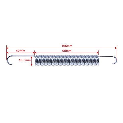 Fromann 6.5 Inch Dual Hook Recliner Sofa Chair Replacement Springs 2Pcs