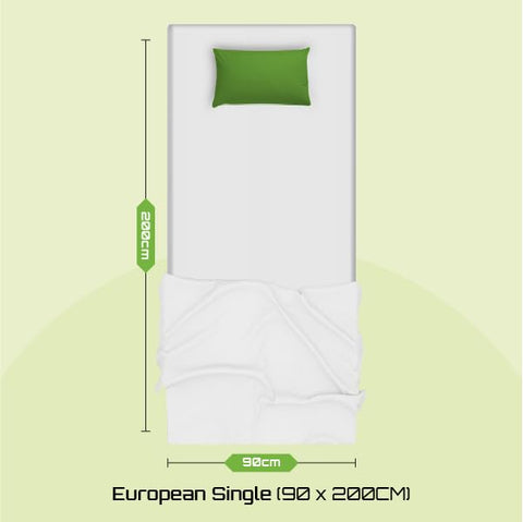 Starlight Beds Lumina Hybrid European Size Mattress, 90x200