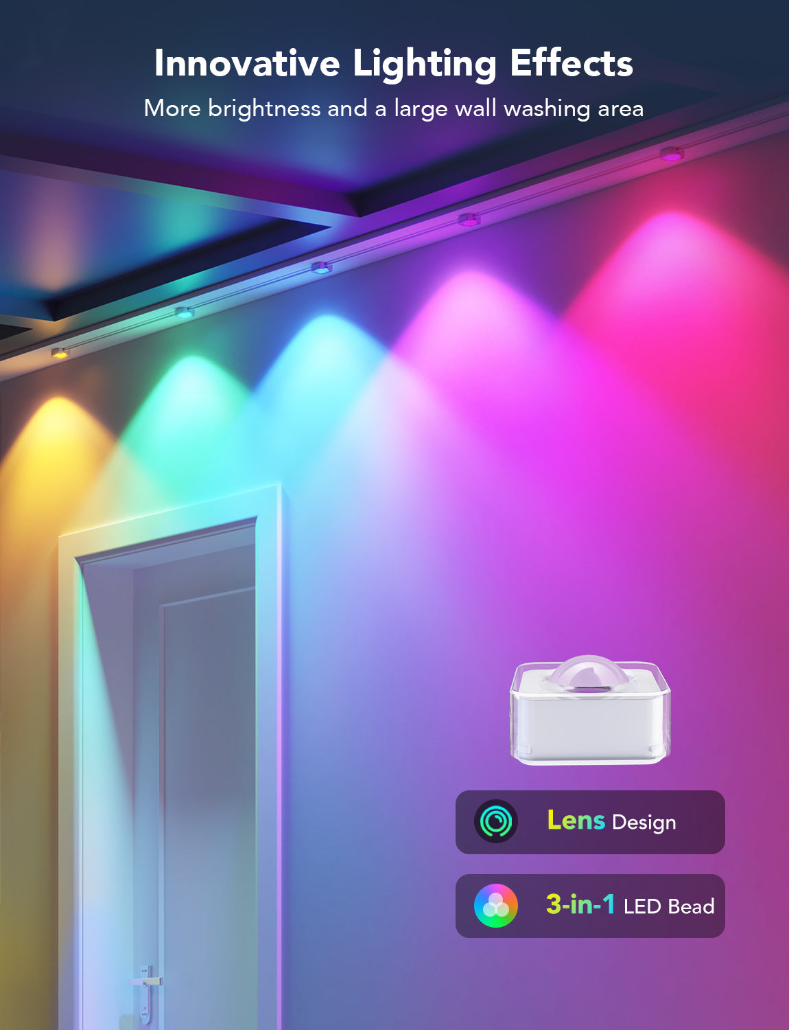 GOVEE RGBIC PERM OUTDOOR LIGHTS 30M IP67