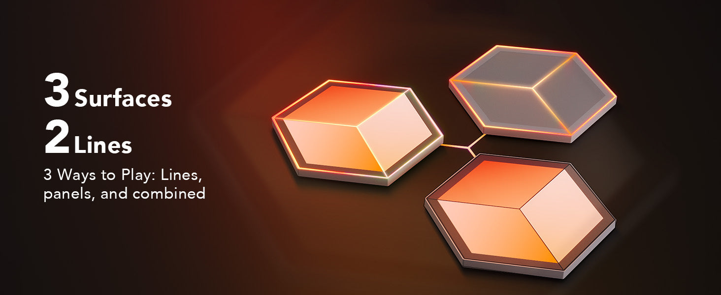 GOVEE HEXAGON LIGHT PANELS ULTRA 7 PACK