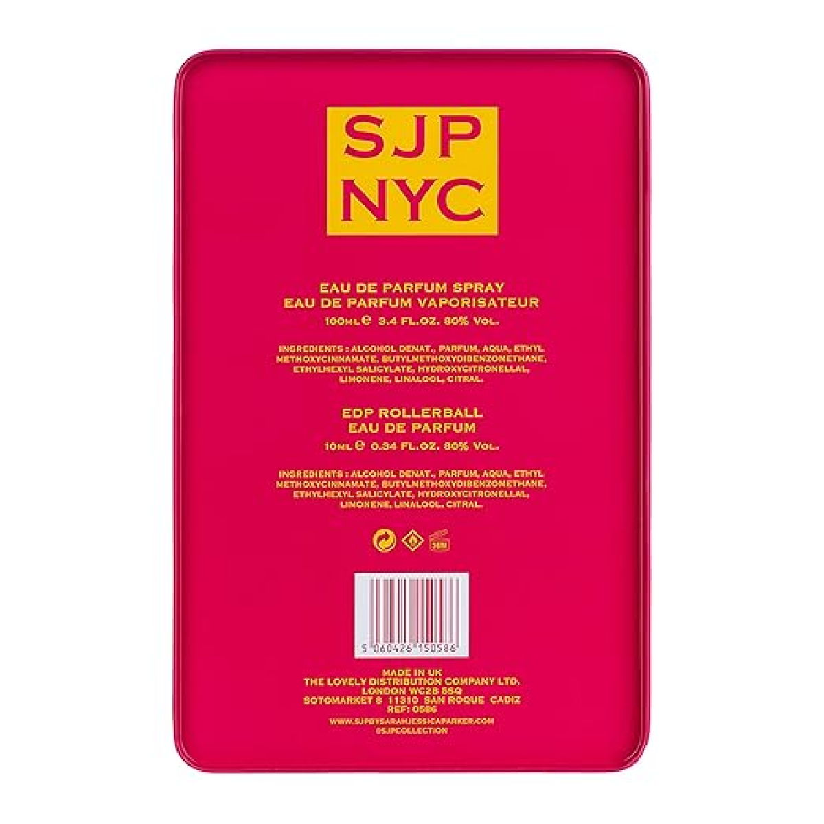 Sarah Jessica Parker NYC Eau De Parfum 100ml