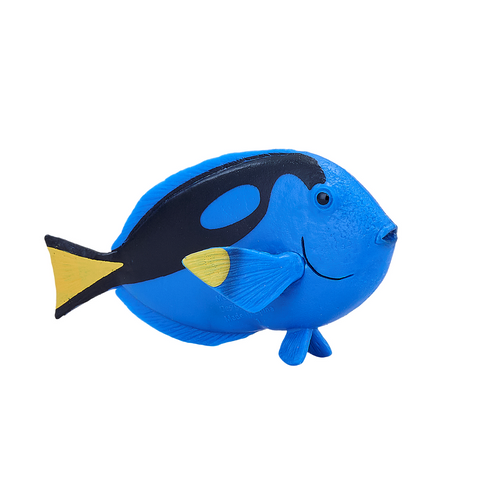 Blue Tang Fish Toy  Realistic Ocean Animal Figurine