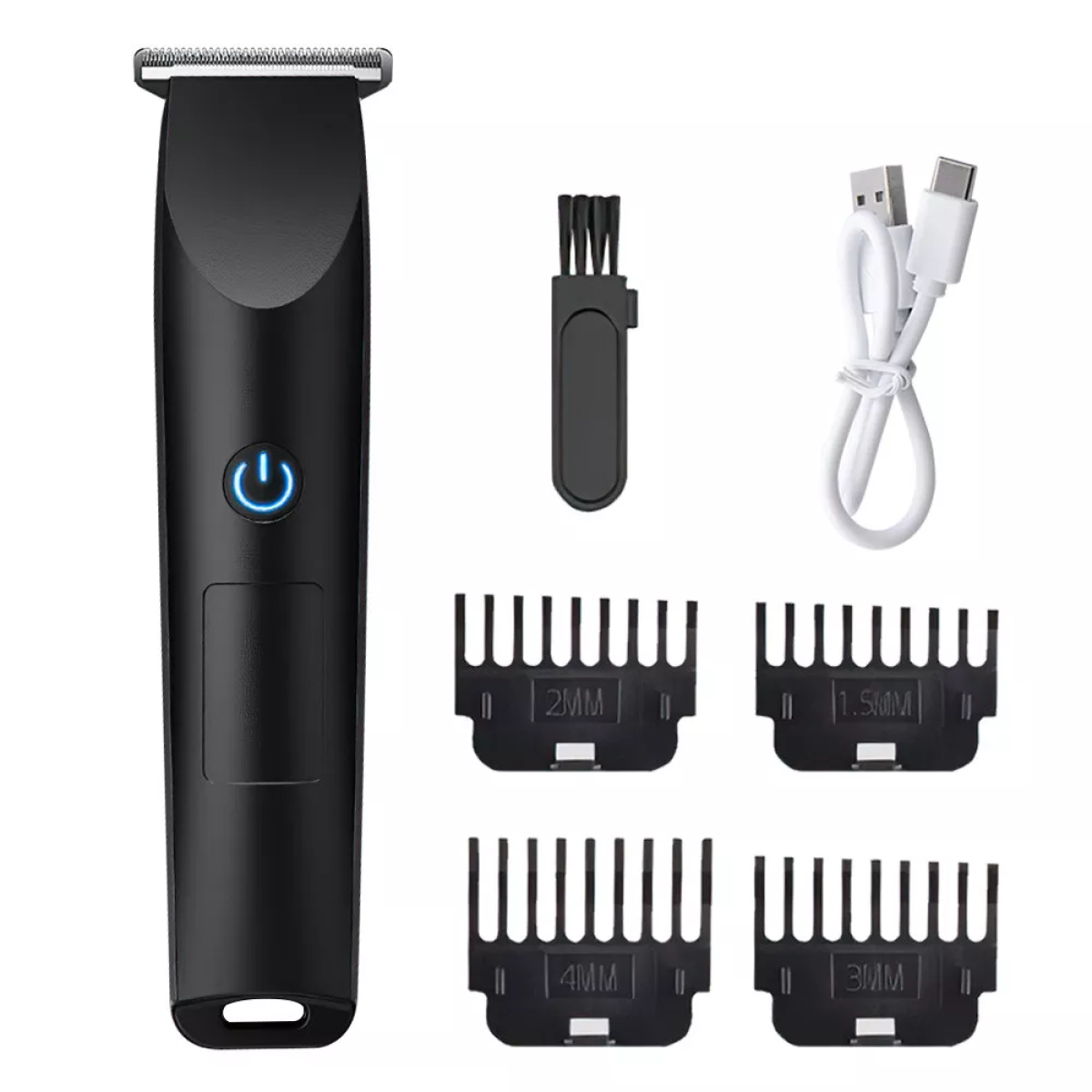 Men Pro Electric Hair Clippers Beard Trimmer Cutting Barber Shaving Machine Black