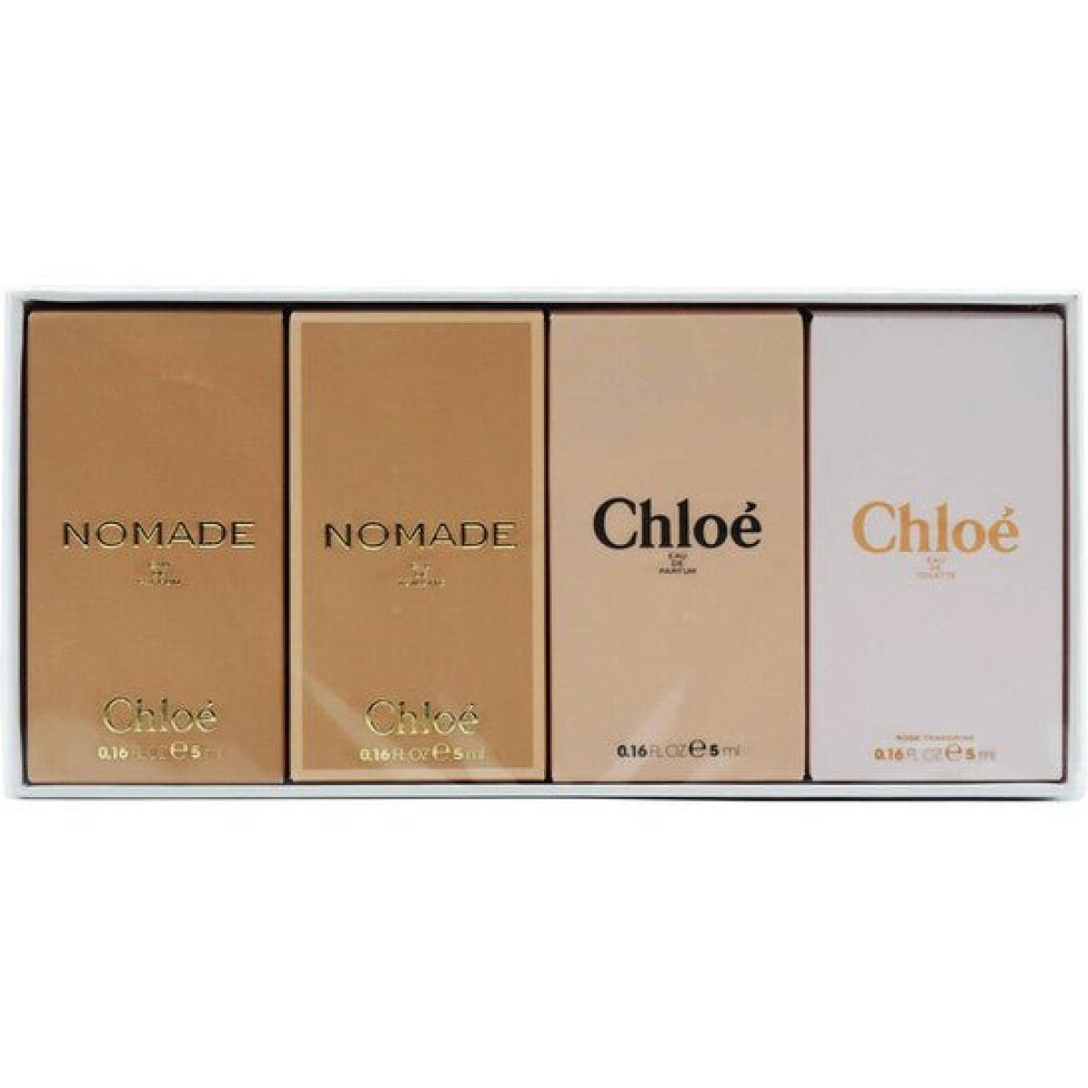 Chloe Mini Gift Set (Eau De Parfum Spray 2x5ml  Eau De Toilette Spray 2x5ml)