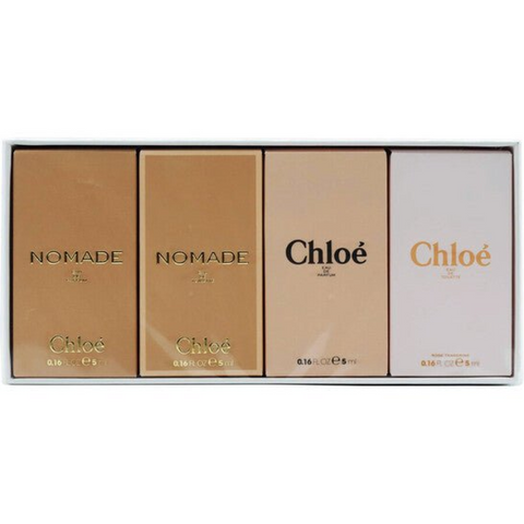 Chloe Mini Gift Set (Eau De Parfum Spray 2x5ml  Eau De Toilette Spray 2x5ml)