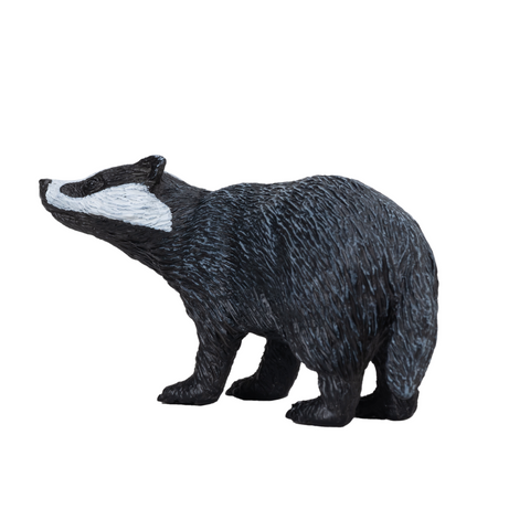 Badger Toy  Realistic Woodland Animal Figurine
