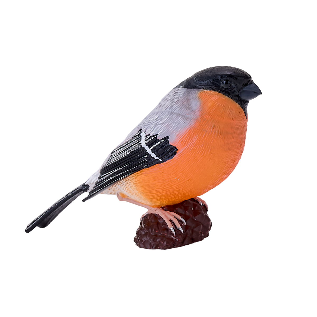 Bullfinch Bird Toy  Realistic Wildlife Figurine