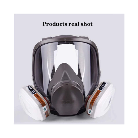 Reusable Full Face  Mask  Respirator for Woodworking Painting Welding Mask
