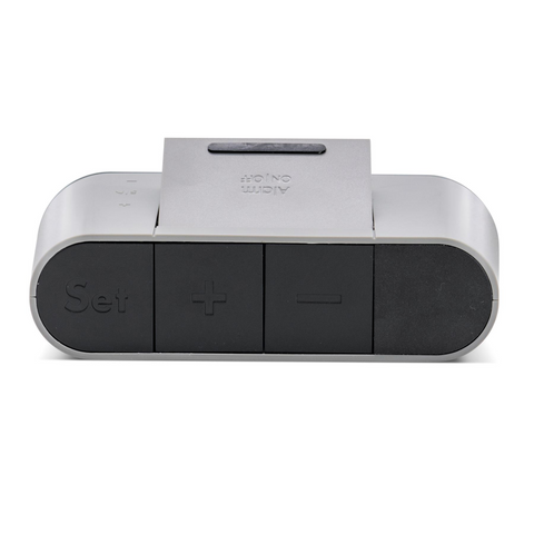 Acctim Kian Reverse Digital Pop Up Alarm Clock Matt Grey 16109