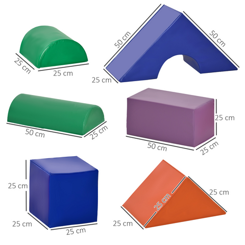 11 Pcs Kids Soft Foam Puzzle Play Blocks Set Learning Toddler Activity Fun Toy