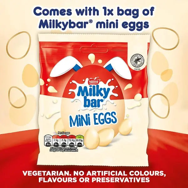 Milkybar White Chocolate Giant Easter Egg 230g (Case of 4)