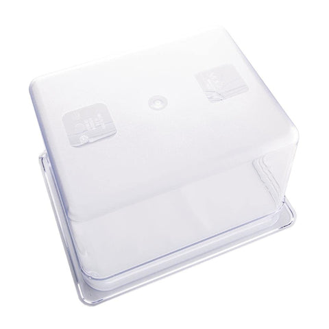Vogue 1/2 Gastronorm Container 200mm 10.8 Litre Catering Food Storage Pan, Transparent