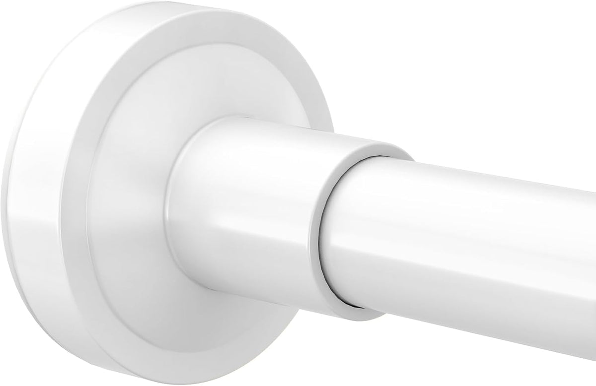 WELDUN Extendable Shower Curtain Tension Rod 48-118CM No Drill Rod
