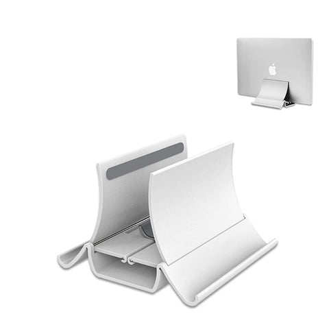 VOANZO Vertical Laptop Stand Gravity Notebook Holder Desktop Space Saving Laptop Stand Dock for All Laptop Models （up to 17.3"）