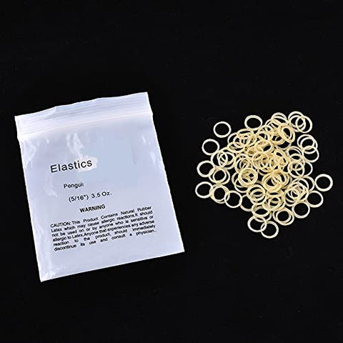 Pack of 5 Rubber Bands Latex Elastics 5/16 Inch 3.5 oz Orthodontic Orthodontic Latex Elastics