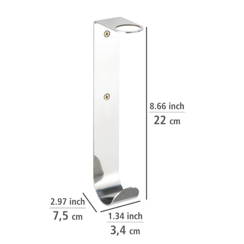 WENKO Turbo-Loc® Telde Soap Dispenser Holder Stainless Steel