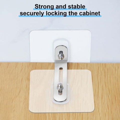 Furniture Wall Anchors, Anti Tip Wall Anchor, Furniture Wall Fixing Adhesive, 4 PCS Cabinet Anti Tip Kit, No Screw Wall Fasteners for Cabinet