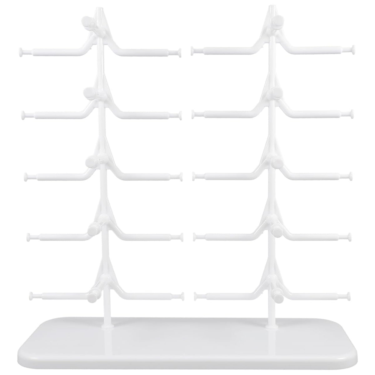 Housoutil Glasses Holder Glasses Stand for Multiple Glasses Sunglasses Storage Plastic Glasses Stand Display Rack for Glasses Display Organiser