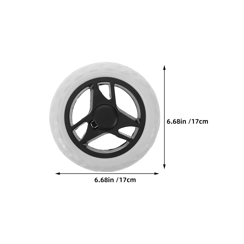 PRETYZOOM Shopping Cart Wheel Replacement Heavy Duty Shopping Cart Wheel Accessories Replacement Wheels for Trolley Trolley Wheels for Small Carts