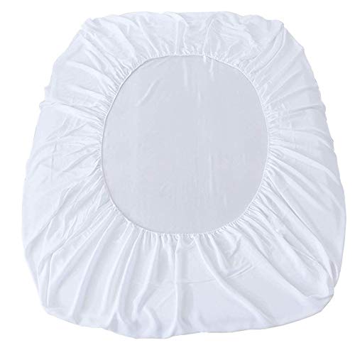 Waterproof Mattress Protector 80x200 cm Waterproof Breathable Mattress Cover with Elastic Band Fitted Sheet, 30 cm Deep (80x200cm)