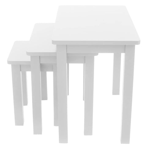 Aurotrice Nest of Table set of 3 Tables Side End Coffee Table for Home Office Living Room