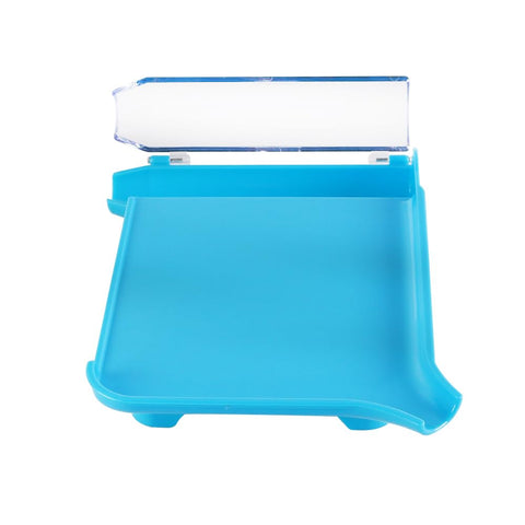 VOANZO Right-Hand Pill Counting Tray with Shovel Dispensing Tray Set A Good Helper for efficient Dispensing (Sky Blue)