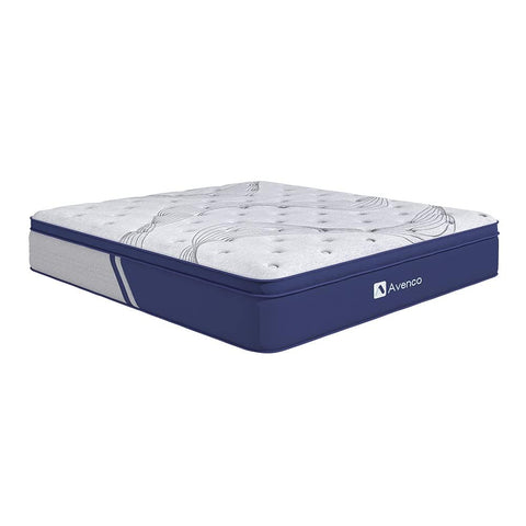 Avenco Single Mattress 3ft, 20cm Pocket Sprung Mattresses, Bamboo Foam Innerspring Hybrid Mattress, Single Bed Mattress in a Box