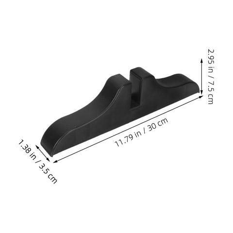 Warmhm 4pcs Room Divider Stand Bases Screen Base Room Divider Support Legs Screen Divider Feet Panel Feet Privacy s Bracket Privacy Stand Black