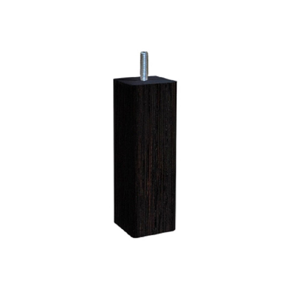 Margot – Douceur SCANDINAVE Square Wood Base 4 Feet 5 x 5 x 18 cm, Wood, Wenge, 5 x 5 x 18 cm