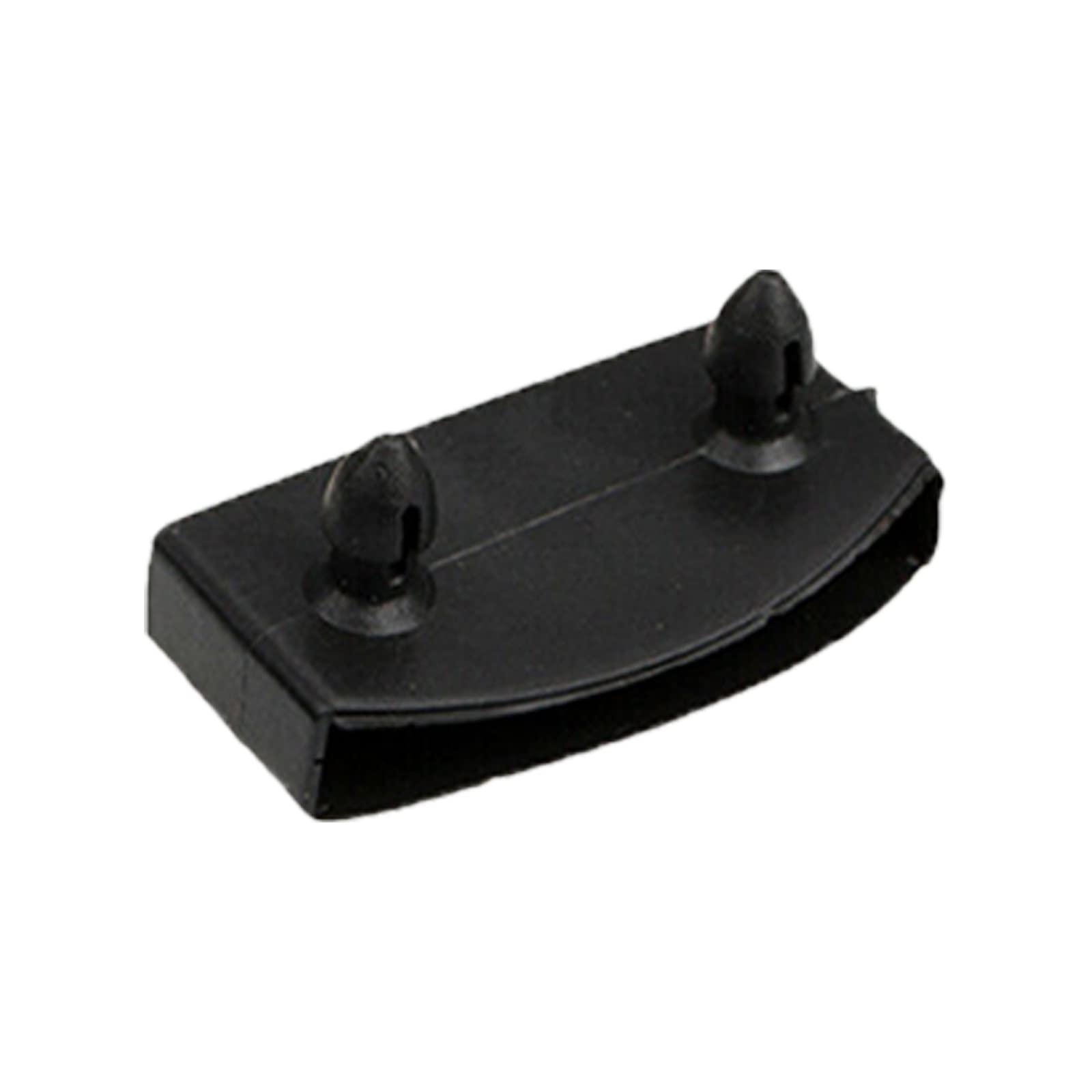 hifrom Slatted Frame Brackets Set, 20 Pieces, High Density Polyethylene, Black, for Beds up to 53 mm Wide, Single Double Beds Accessories