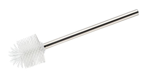 WENKO Silicone Replacement Toilet Brush, with Non-Stick Effect, White, 7.5 cm