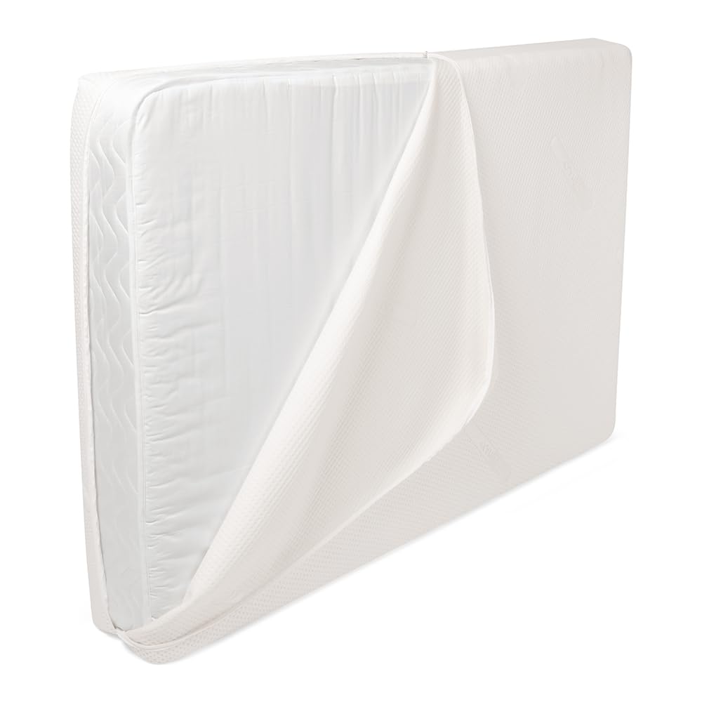 Direct Manufacturing Coolmax Memory Foam Mattress Zipped Cover Size - Double 4ft6 x 6ft3 Depth: (3" - 7.5cm) COVER ONLY