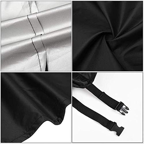 UCARE Folding Bed Dust Proof Storage Bag for Indoor and Outdoor Multifunctional Beds Protection 38.9 * 14.9 * 44.9in (Black)
