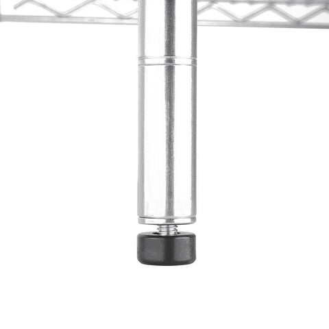Vogue Flat Pack 4 Shelf Unit St/St - 610x1220mm