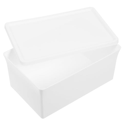 SHERCHPRY Laundry Powder Container with Lid Laundry Sheet Box for Washing Powder Scent Beads and Dryer Sheets Space Saving Storage Box for Room and