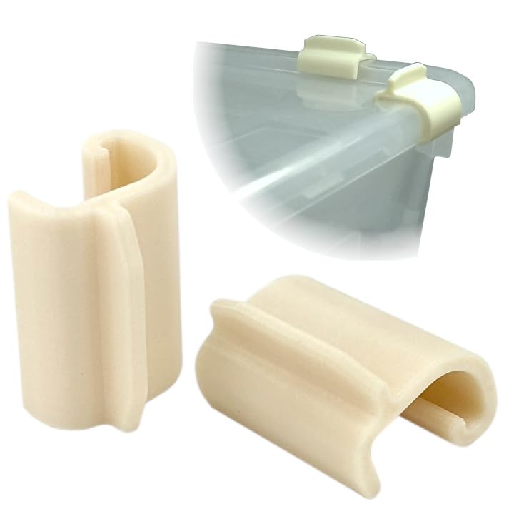 Sealing Clips for IKEA Samla Box Boxes Rounded Compatible with Ikea Samla Clips ... (Pack of 12, 5L/11L/22L)