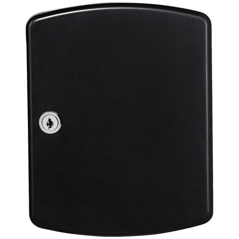 BURG-WÄCHTER, Key Cabinet, 24 Hooks, Sheet Steel, Height: 255 mm, KB 24 S, Black