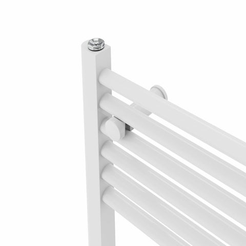 Warmehaus Straight Heated Towel Rail White Radiator 1800x500mm