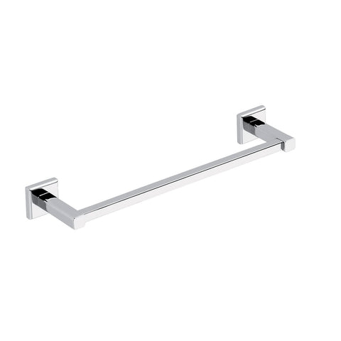 GEDY | Colorado Bathroom Towel Holder in Stainless Steel and Cromall, Towel Rail Fixable with Screws or Glue, Weight Supported 7 kg, Chrome